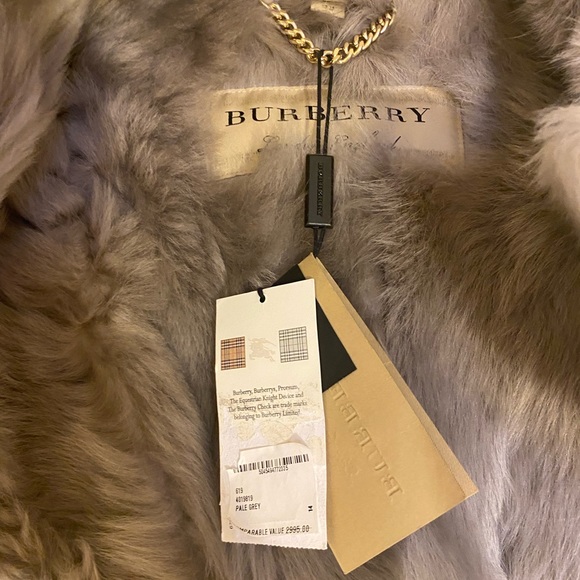 Burberry shearling jacket with collar - Picture 7 of 9